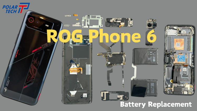 Replacing the Battery of an ASUS ROG Phone 6: A Challenging Task