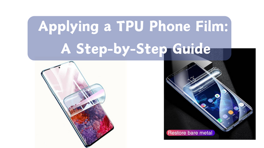 TPU Hydrogel Film Screen Protector applying Guide Tutorial