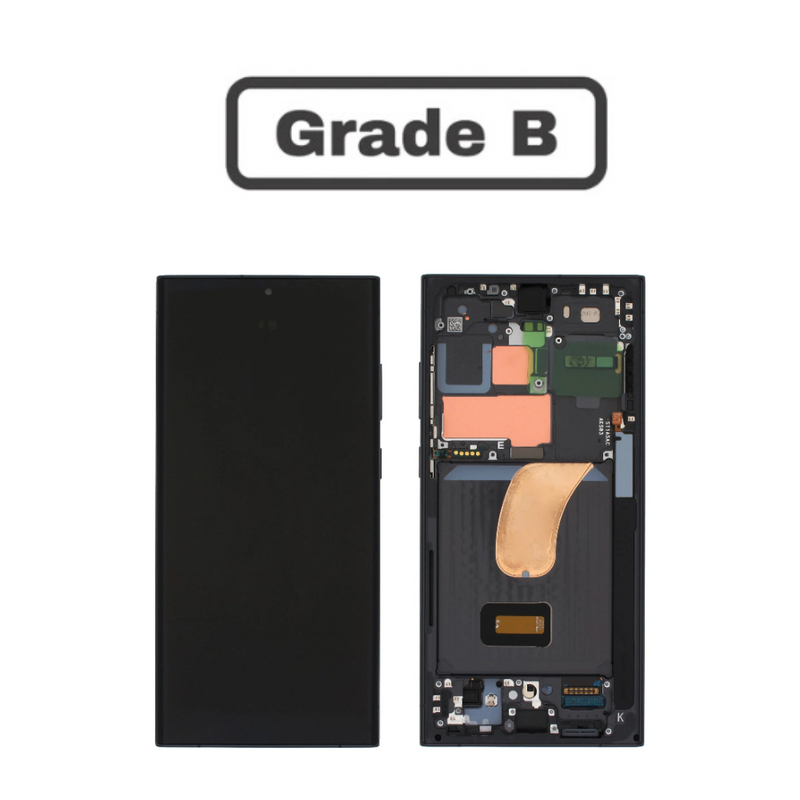 Cargue la imagen en el visor de la galería, [Grade B][With Frame] Samsung Galaxy S23 Ultra (SM-S918) LCD Touch Digitizer Screen Assembly - Polar Tech Australia
