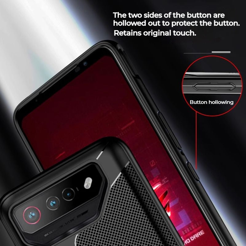 Cargue la imagen en el visor de la galería, ASUS Rog Phone 7 - Full Coverage Shockproof &amp; Heat Dissipation Essentials Series Case
