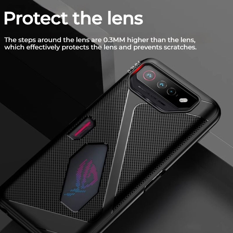 Cargue la imagen en el visor de la galería, ASUS Rog Phone 7 - Full Coverage Shockproof &amp; Heat Dissipation Essentials Series Case
