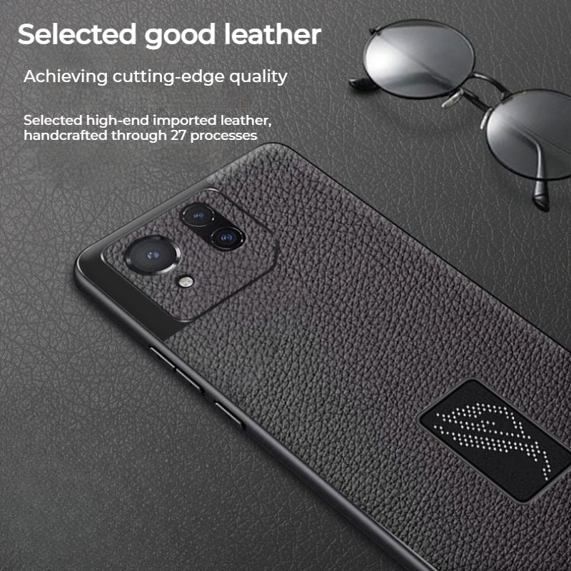 Chargez l&#39;image dans la visionneuse de la galerie, ASUS ROG Phone 3 Strix - Full Wrapped Leather Shockproof Essentials Series Case
