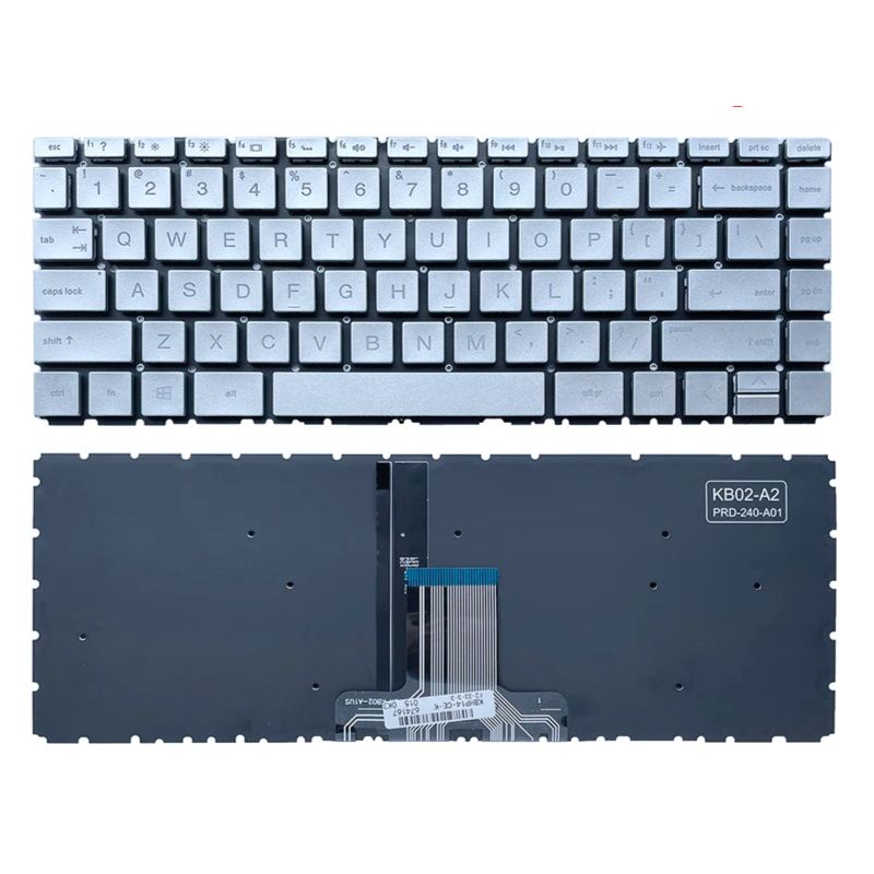 Load image into Gallery viewer, HP TPN-W125 TPN-Q186 TPN-Q189 TPN-Q187 TPN-C131 TPN-Q188 TPN-W190 TPN-14M-BA TPN-14-BS Series - Laptop Keyboard With Back Light US Layout
