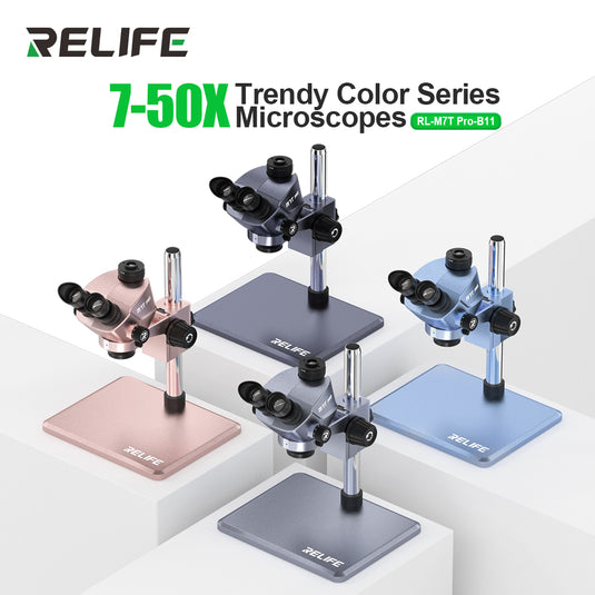 [RL-M7T Pro-B11] RELIFE Trinocular HD Microscope