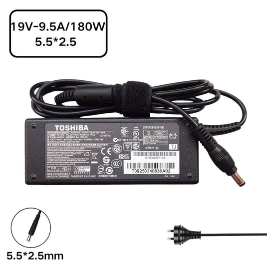 [19V-9.5A/180W][5.5*2.5] Toshiba Qosmio X875 Laptop AC Power Supply Adapter Charger