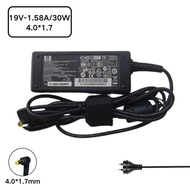 [19V-1.58A/30W][4.0*1.7] HP Mini 700 700ED 700EF 700EI 700EK 1003TU 1004TU 1005TU 1006TU 110c-1001NR 110c-1010EA Laptop AC Power Supply Adapter Charger