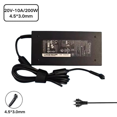 [20V-10A/200W][4.5*3.0] MSI KATANA 15 B12VEK B12VFK B12VGK B13VEK Laptop AC Power Supply Adapter Charger