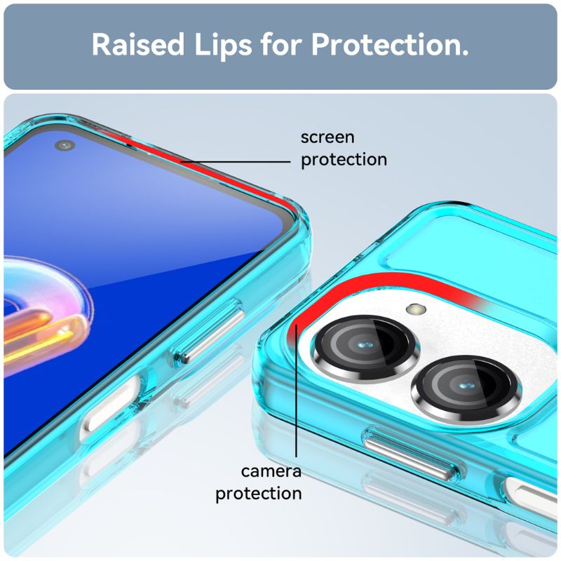 Cargue la imagen en el visor de la galería, ASUS Zenfone 9 - TPU Air Cushion Shockproof Essentials Series Soft Case
