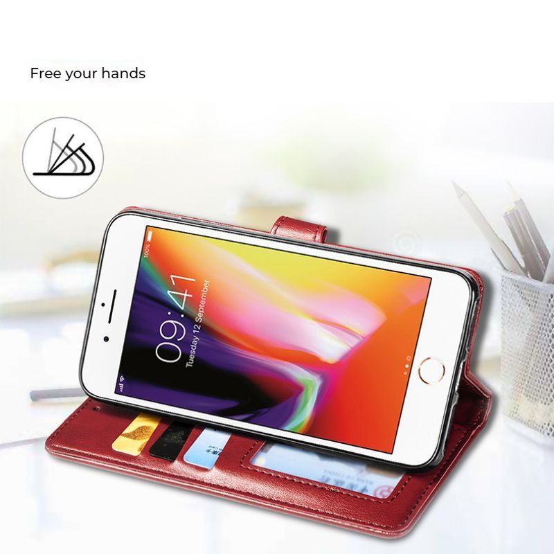 Cargue la imagen en el visor de la galería, [With Card Slot] Asus Zenfone 9 - Business PU Leather Flip Case Essentials Series Case
