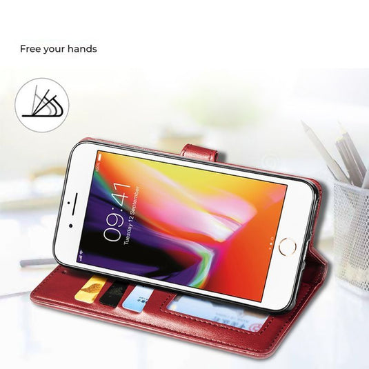 [With Card Slot] Asus Zenfone 9 - Business PU Leather Flip Case Essentials Series Case