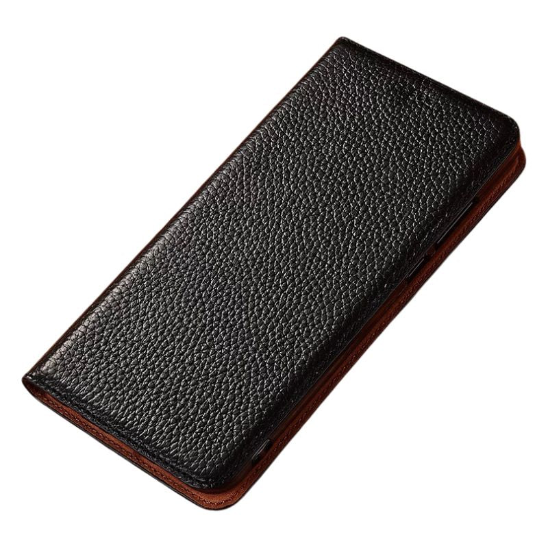 Load image into Gallery viewer, [With Card Slot] Asus Zenfone 8 Flip - Full Cover Shockproof Flip Genuine Leather Series Soft Case
