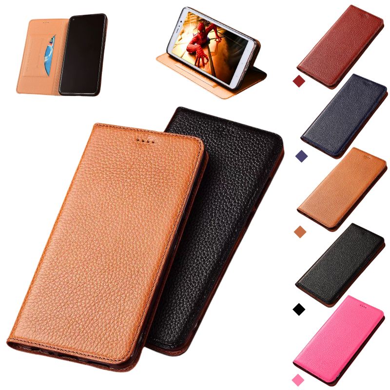 Cargue la imagen en el visor de la galería, [With Card Slot] Asus Zenfone 9 - Full Cover Shockproof Flip Genuine Leather Series Soft Case
