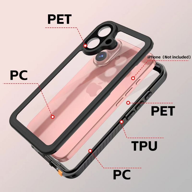 Cargue la imagen en el visor de la galería, [FS Series] Apple iPhone 16 / iPhone 16 Plus / 16 Pro / 16 Pro Max -  Redpepper Full Covered Waterproof Heavy Duty Tough Armor Case
