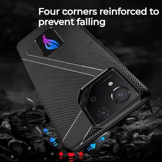 ASUS Rog Phone 9 & 9 Pro - Full Coverage Shockproof & Heat Dissipation Essentials Series Case