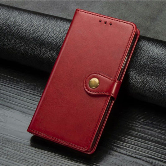 [With Card Slot] Asus Zenfone 7 - Business PU Leather Flip Case Essentials Series Case