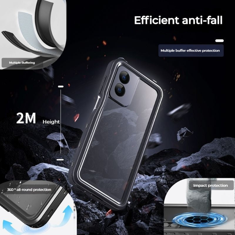 Chargez l&#39;image dans la visionneuse de la galerie, [A-Series] Motorola Moto G 5G (2024) - Redpepper Full Covered Waterproof Heavy Duty Tough Armor Case
