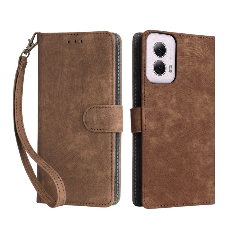 Chargez l&#39;image dans la visionneuse de la galerie, [With Card Slot] Motorola Moto G15/Power - Multi Functional Buckle Flap Wallet Series Case With Lanyard
