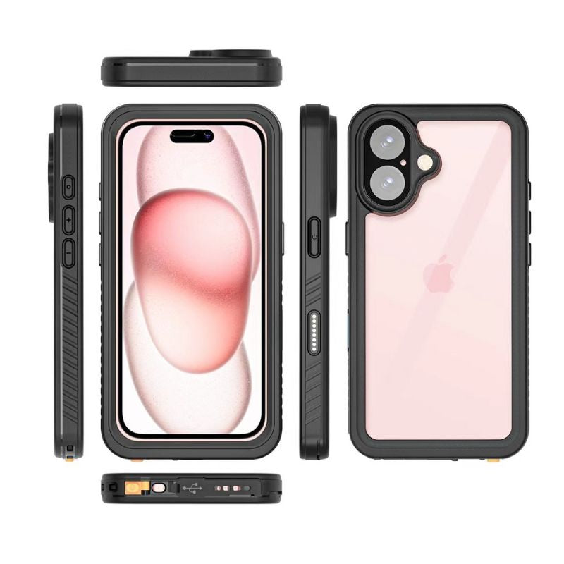 Cargue la imagen en el visor de la galería, [FS Series] Apple iPhone 16/Plus/Pro/Max - Redpepper Full Covered Waterproof Heavy Duty Tough Armor Case
