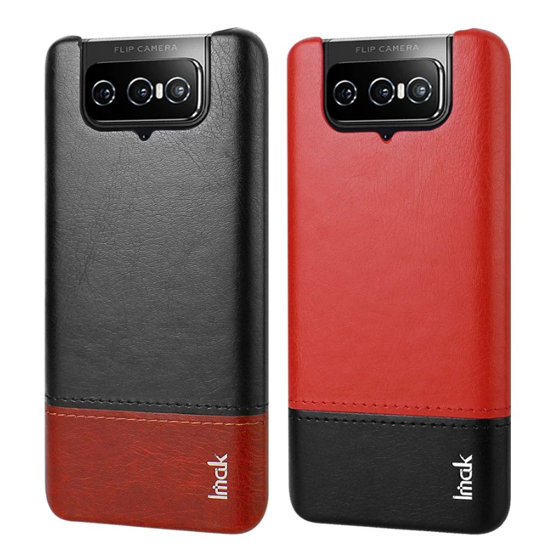 Cargue la imagen en el visor de la galería, ASUS Zenfone 8 Flip / ZS672KS - Shockproof Slim Leather Essentials Series Case
