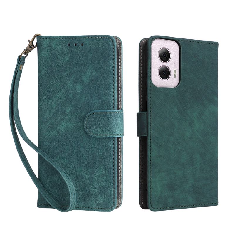 Load image into Gallery viewer, [With Card Slot] Motorola Moto Edge 50/Pro/Neo/Fusion - Multi Functional Buckle Flap Wallet Series Case With Lanyard
