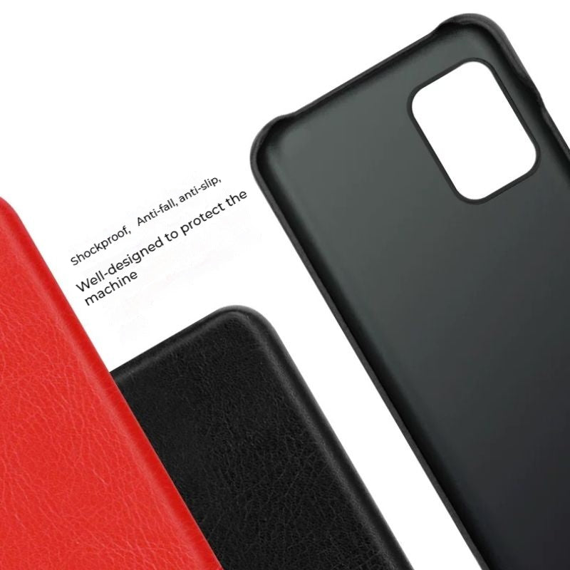 Chargez l&#39;image dans la visionneuse de la galerie, ASUS Zenfone 8 / ZS590KS - Shockproof Slim Leather Essentials Series Case
