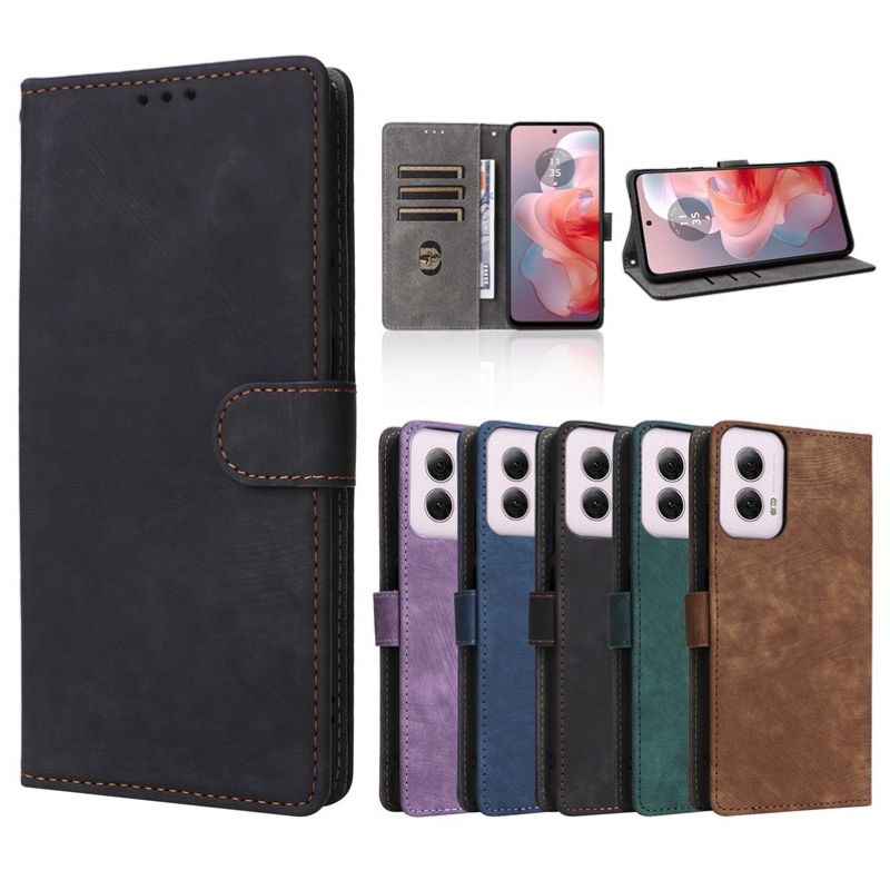 Cargue la imagen en el visor de la galería, [With Card Slot] Motorola Moto G84 5G - Multi Functional Buckle Flap Wallet Series Case With Lanyard
