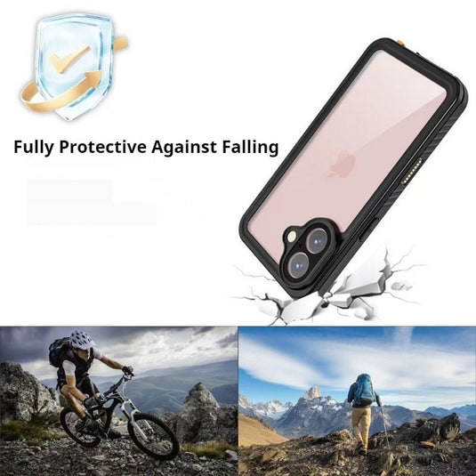 [FS Series] Apple iPhone 16/Plus/Pro/Max - Redpepper Full Covered Waterproof Heavy Duty Tough Armor Case