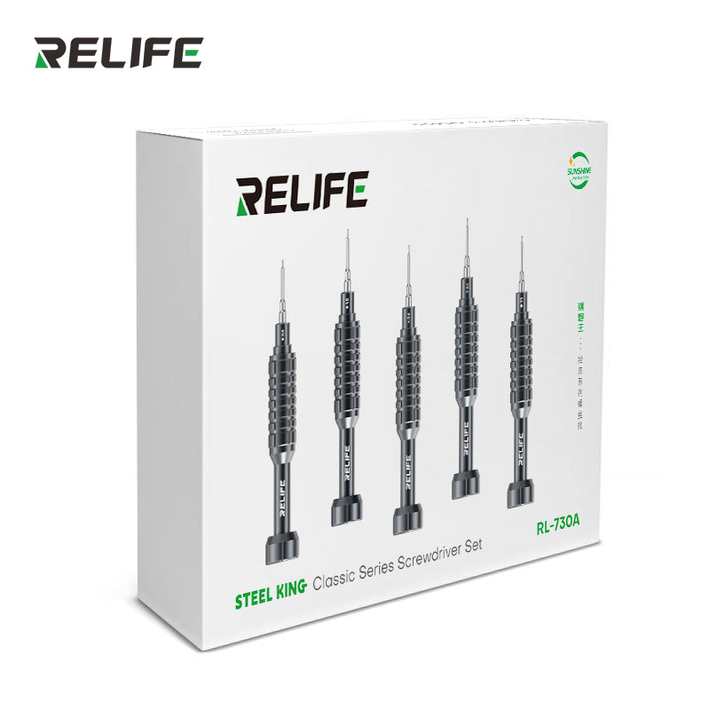 Cargue la imagen en el visor de la galería, [RL-730A] RELIFE Steel Cannon King – Classic Series Screwdriver Set
