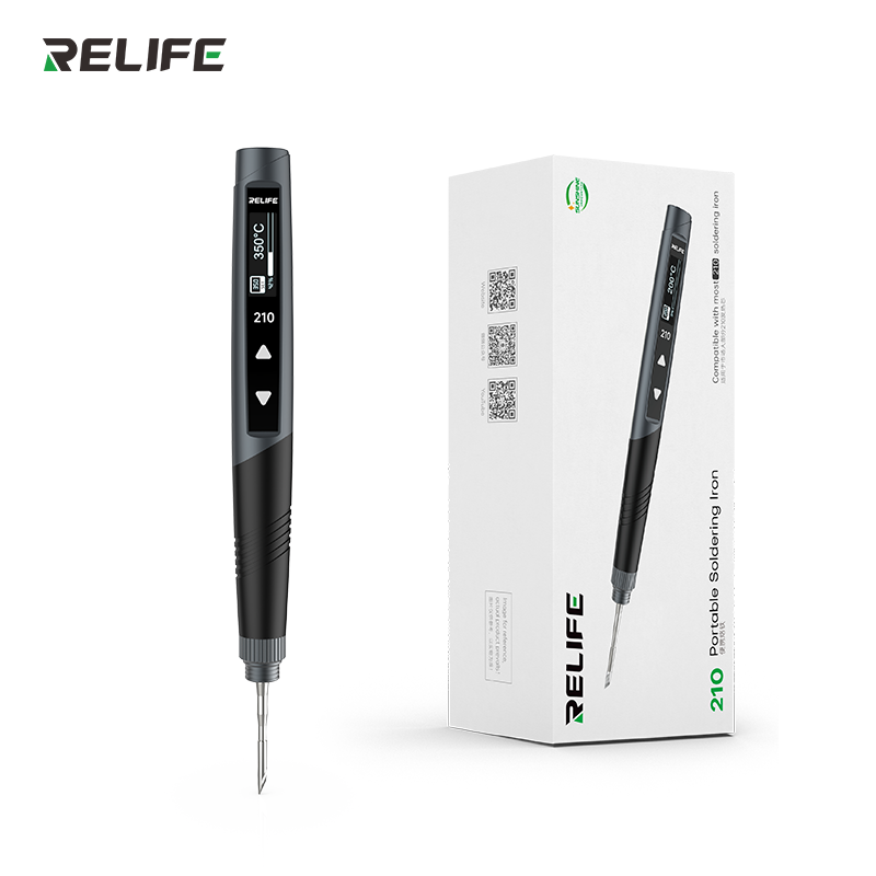 Load image into Gallery viewer, RELIFE 210 Portable Intelligent Soldering Iron
