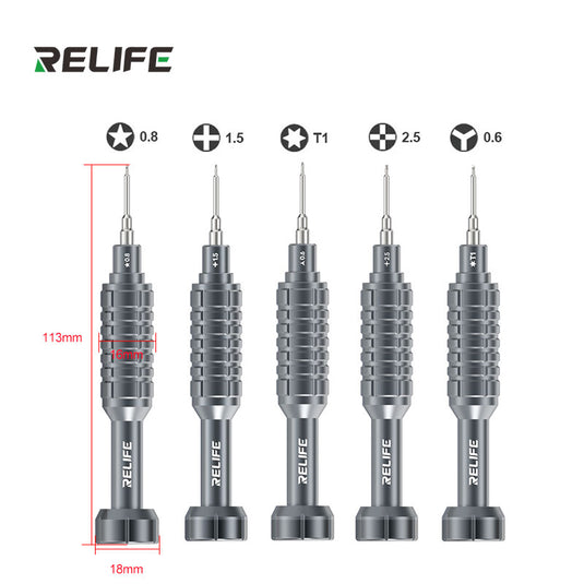 [RL-730A] RELIFE Steel Cannon King – Classic Series Screwdriver Set