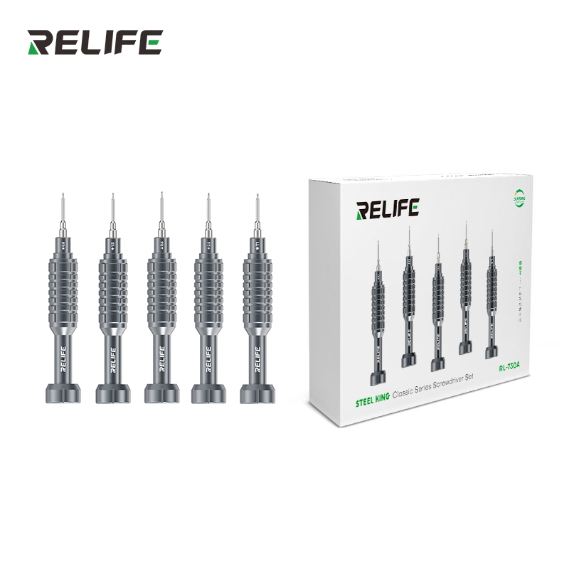 Cargue la imagen en el visor de la galería, [RL-730A] RELIFE Steel Cannon King – Classic Series Screwdriver Set
