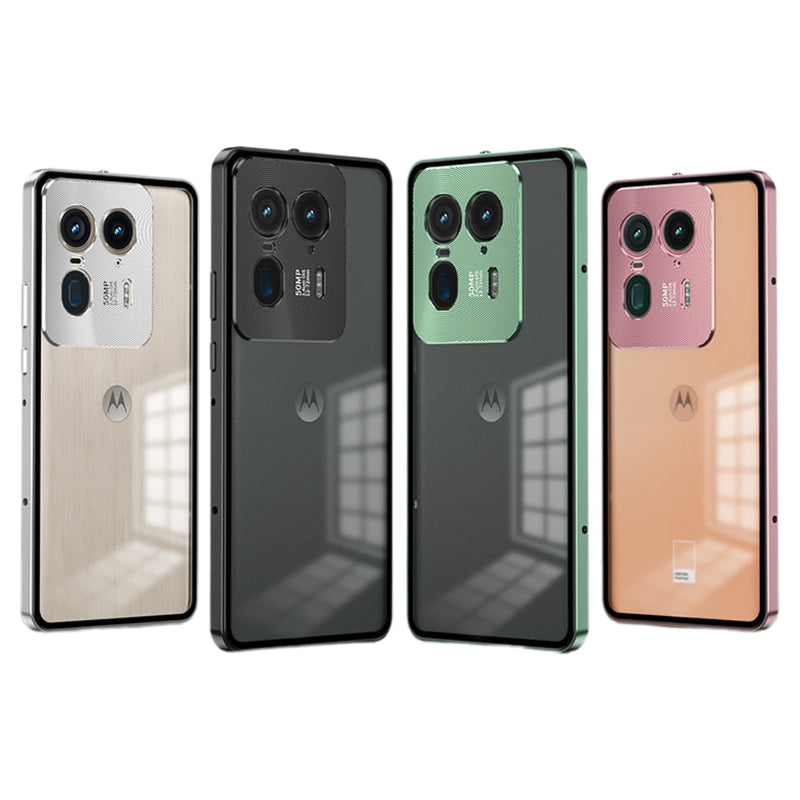 Chargez l&#39;image dans la visionneuse de la galerie, Motorola Moto X40 - Metal Frame Magnetic Shockproof Protective Case
