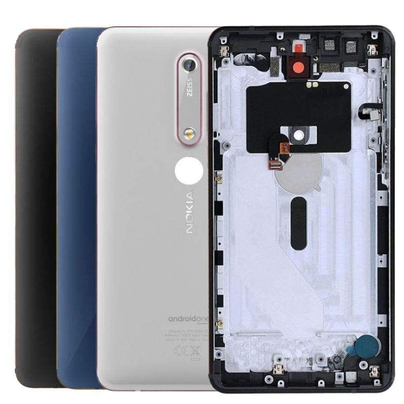 Cargue la imagen en el visor de la galería, [With Camera Lens] Nokia 6.1 (TA-1043) Back Rear Housing Frame - Polar Tech Australia
