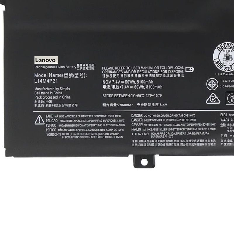 Cargue la imagen en el visor de la galería, [L14M4P21] Lenovo  Laptop ZHAOYANG K41-70/K41-70 Replacement Battery - Polar Tech Australia
