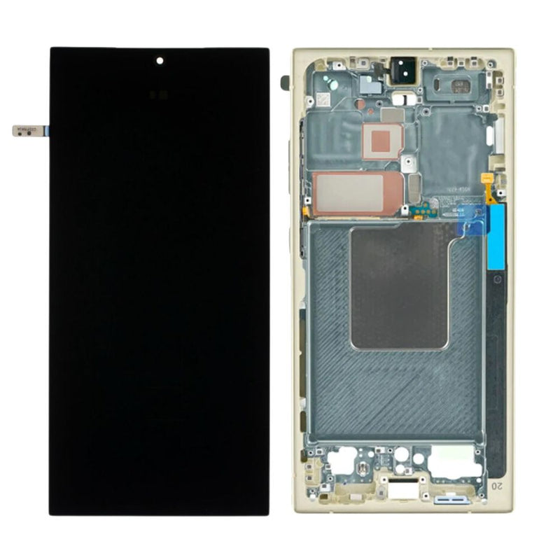 Cargue la imagen en el visor de la galería, [Ori][With Frame] Samsung Galaxy S24 Ultra 5G (SM-S928B) OLED LCD Touch Digitizer Screen Assembly - Polar Tech Australia
