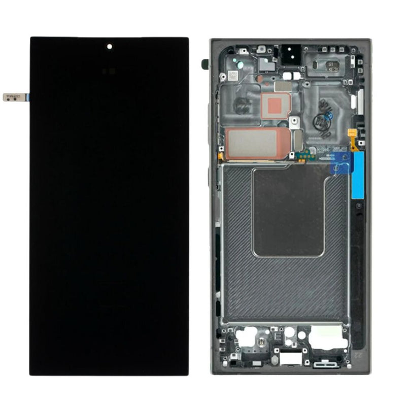 Cargue la imagen en el visor de la galería, [Ori][With Frame] Samsung Galaxy S24 Ultra 5G (SM-S928B) OLED LCD Touch Digitizer Screen Assembly - Polar Tech Australia
