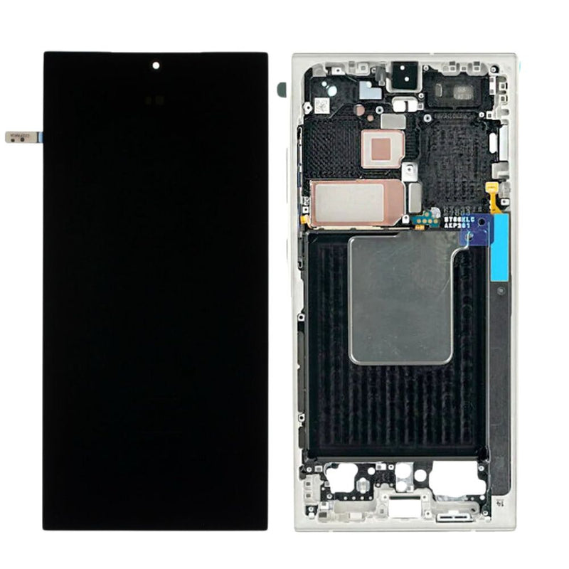 Chargez l&#39;image dans la visionneuse de la galerie, [Ori][With Frame] Samsung Galaxy S24 Ultra 5G (SM-S928B) OLED LCD Touch Digitizer Screen Assembly - Polar Tech Australia
