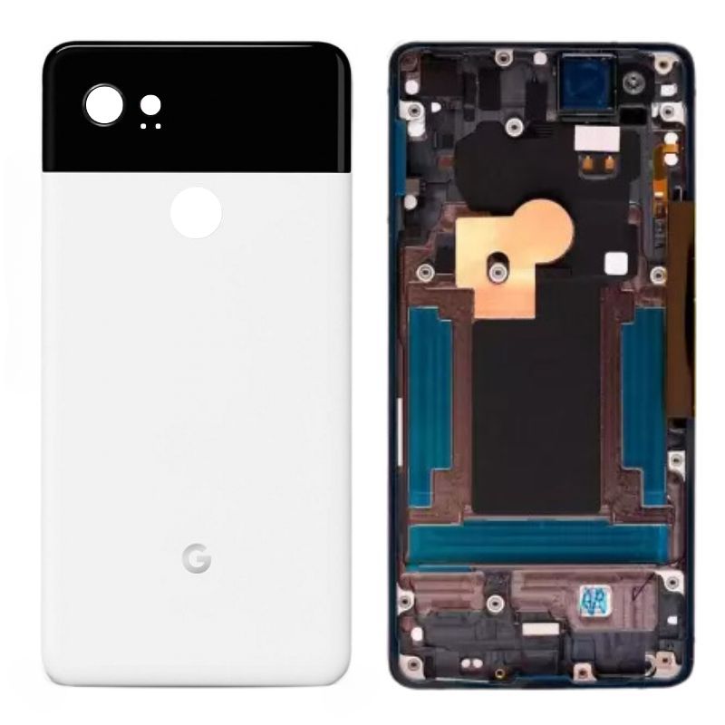 Chargez l&#39;image dans la visionneuse de la galerie, [With Camera Lens] Google Pixel 2 XL (G011C) Back Housing Frame - Polar Tech Australia
