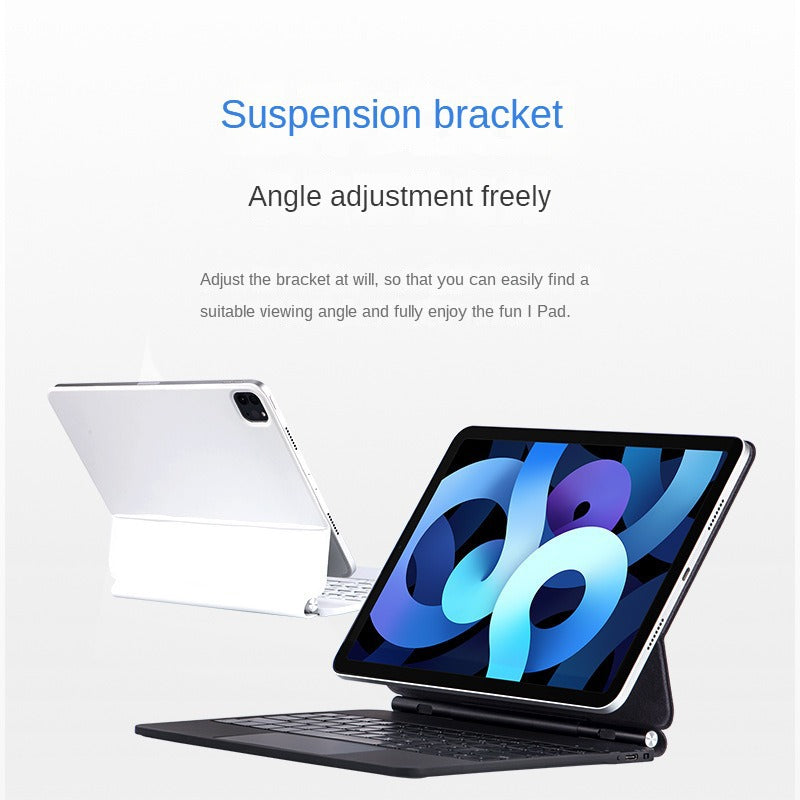 Load image into Gallery viewer, [Magic Keybord] Apple iPad Pro 12.9&quot; 3rd/4/5/6th Gen (2018/2020/2021/2022) iPad Air 13&#39;&#39; 6th Gen (2024) - Precision Multi-Touch Trackpad Magnetic Smart Wireless Keyboard Case With Backlit Keys
