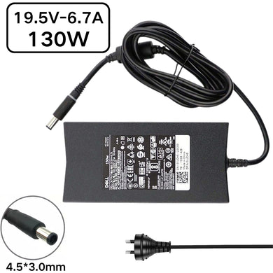 [130W/19.5V-6.67A][4.5*3.0] Dell XPS Precision Laptop AC Power Adapter Laptop Charger (AU Plug)