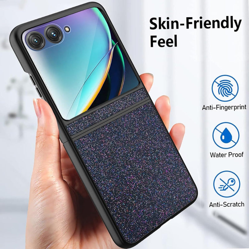 Cargue la imagen en el visor de la galería, Motorola Razr 50/Ultra - Glitter Sparkly Silicone Full Coverage Shockproof Phone Case
