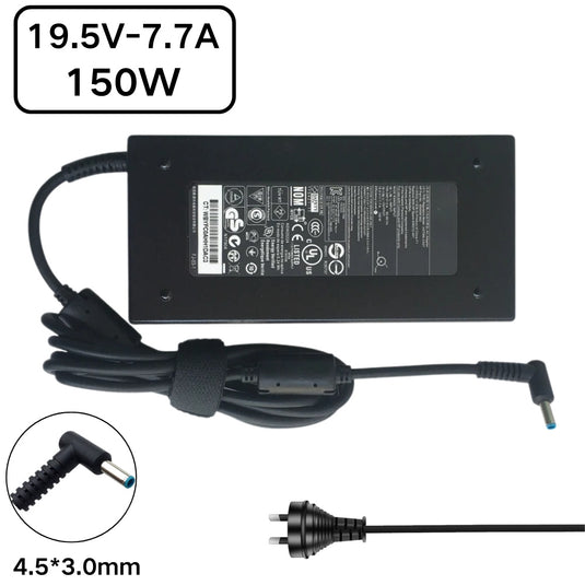 [19,5 V-7,7 A/150 W] [4,5 x 3,0] Stations de travail mobiles HP ZBook Studio G3, HP ZBook 15 G3 et HP ZBook 15u G3 Adaptateur d'alimentation secteur Chargeur