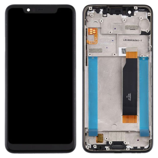 [With Frame] Nokia 5.1 Plus (X5) (TA-1120) LCD Touch Display Screen Assembly - Polar Tech Australia