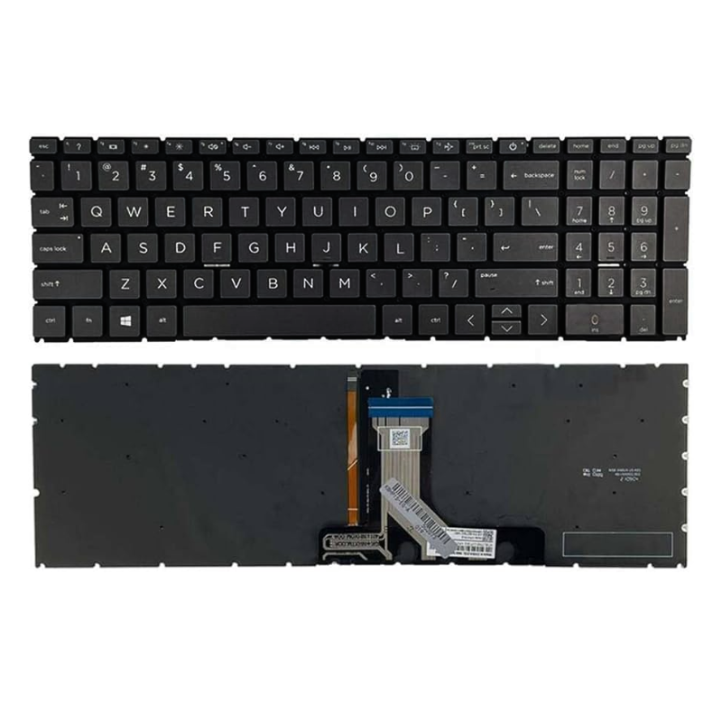 Cargue la imagen en el visor de la galería, HP 17-CN 17-CP 17S-CU 470 G8 TPN-L140 TPN-L139 Series - Laptop Keyboard With Back Light US Layout
