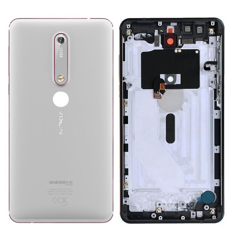 Cargue la imagen en el visor de la galería, [With Camera Lens] Nokia 6.1 (TA-1043) Back Rear Housing Frame - Polar Tech Australia
