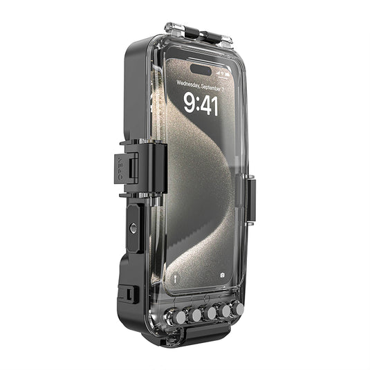 [30 Meters] - 2nd Gen Blue Tooth Universal  Redpepper IP68 Waterproof Heavy Duty Tough Armor Case