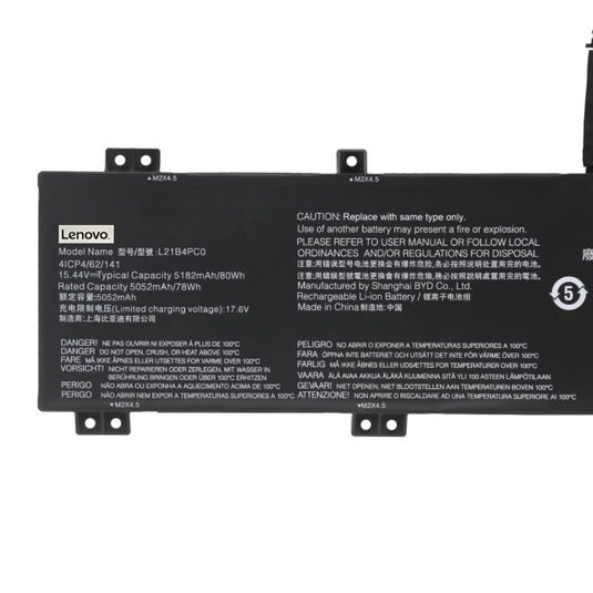 [L21D4PC1] Lenovo Legion 5 PRO 16ARH7-82RY0015KR/82RY0016KR Replacement Battery - Polar Tech Australia