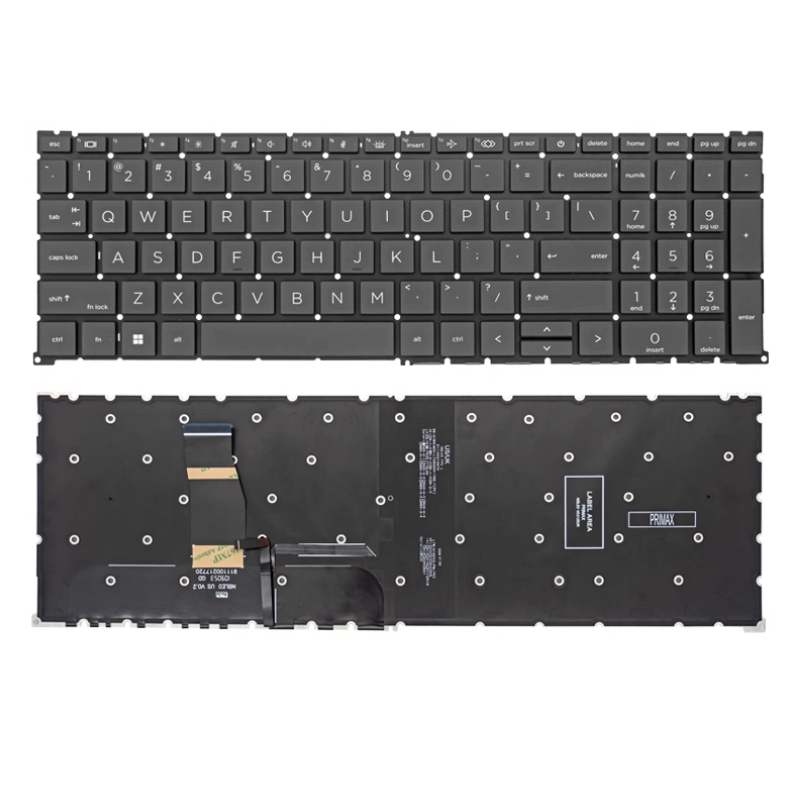 Cargue la imagen en el visor de la galería, HP EliteBook 865 G9 Series - Laptop Keyboard With Back Light US Layout
