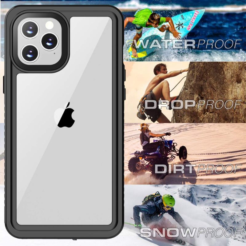 Chargez l&#39;image dans la visionneuse de la galerie, [FS Series] Apple iPhone 12 Pro Max - Redpepper Full Covered Waterproof Heavy Duty Tough Armor Case
