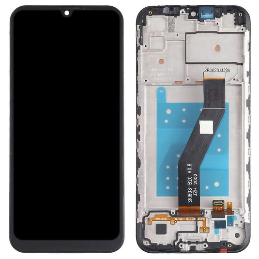 [With Frame] Motorola Moto E6s (XT-2053) - LCD Screen Display Digitizer Assembly